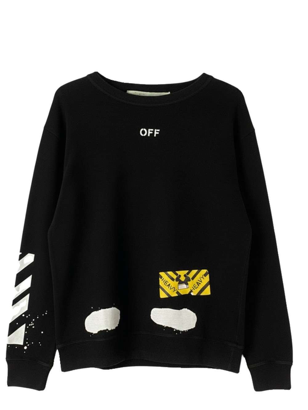 🛍️Off-White Authentic "Mirror Mirror" Graphic Long Sleeve – Size Large (2017)